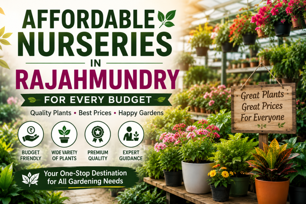 nurseries in Rajahmundry