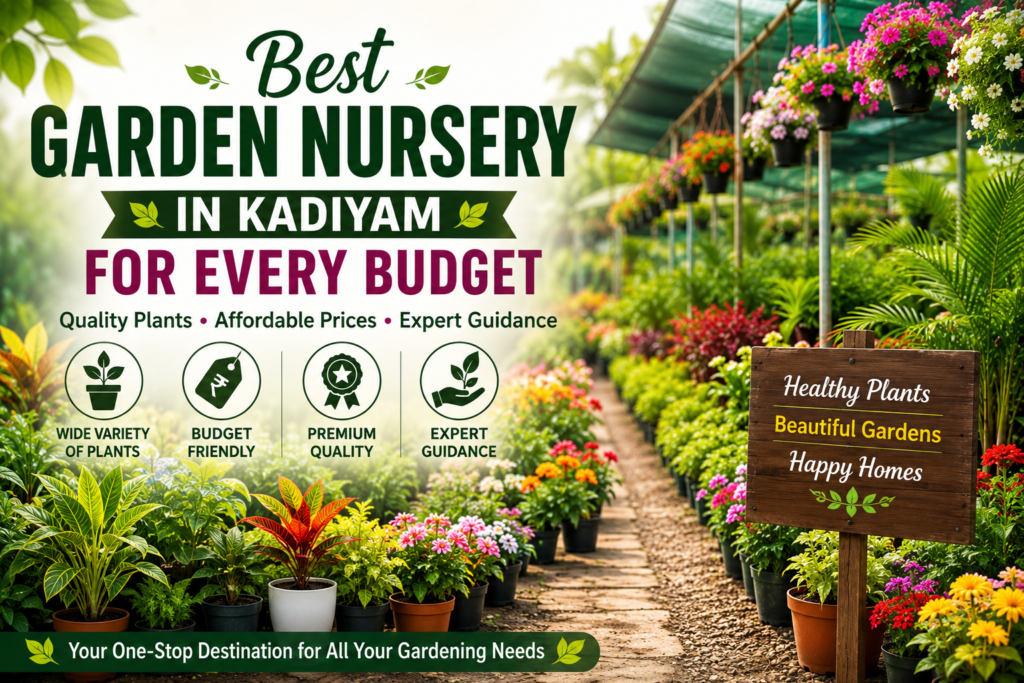 best garden nursery in Kadiyam
