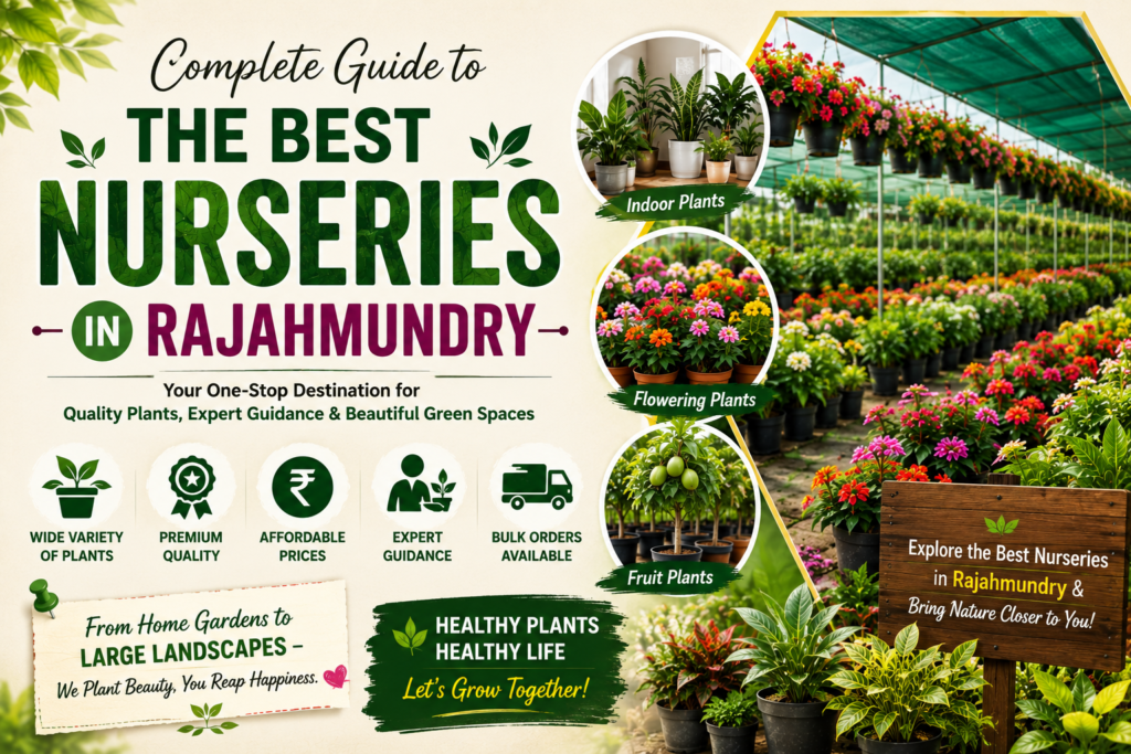 best nurseries in Rajahmundry