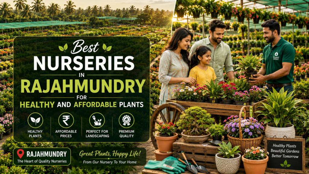 best nurseries in Rajahmundry