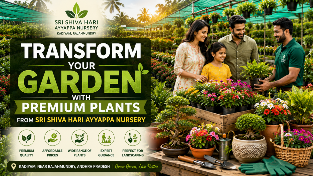 premium plants from Sri Shiva Hari Ayyappa Nursery