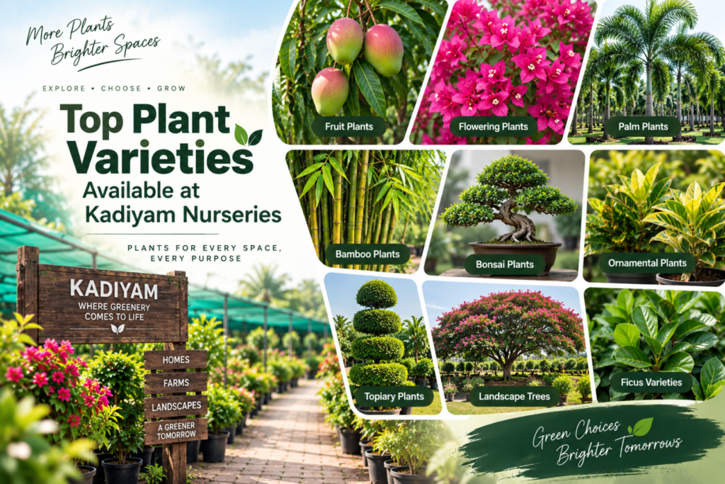 Plant Varieties in Kadiyam